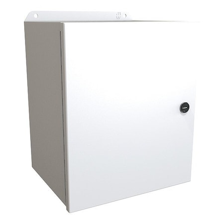 Hammond EJ12108LG - Latches Electrical Enclosure, 12 in H, 8 in D, 10 in W, 12, 13, 3 R, 4, Steel