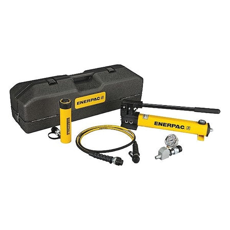 Enerpac SCR106TB - Cylinder and Hand Pump Set,Single Acting