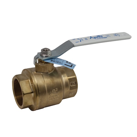Apollo Valves 77FLF10101 - Manual 2-Way Ball Valve,NPT,Brass