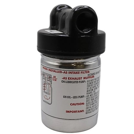 Gast AB612 - Filter 8 Oz Metal 1/2 Npt Sp Ab612