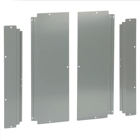 Square D HCM48TS - Trim front, I-Line Panelboard, HCJ, surface mount, 4 pcs, 32in W x 48in H