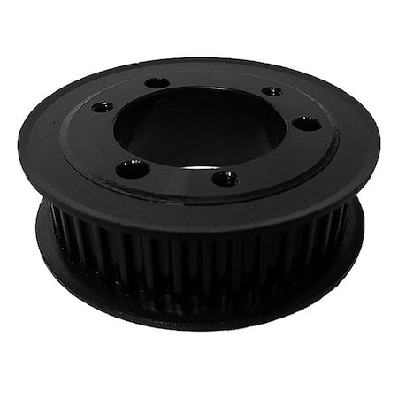 QD40-5M-15 - Timing Belt Pulley, Steel, W 27/32 in