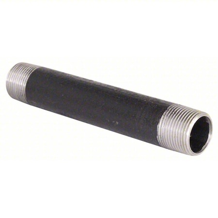 Beck 0330777202 - Pipe Nipple,Steel,1",NPTx BSPT,11/2"