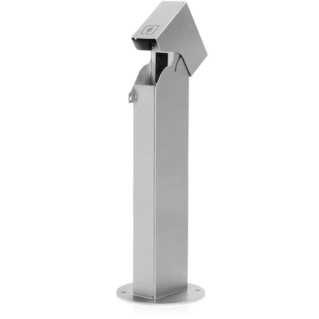 Leviton 1PH24-S - 24.0" H, 8.5" D, 8.5" W, 3 R, 304 Stainless Steel