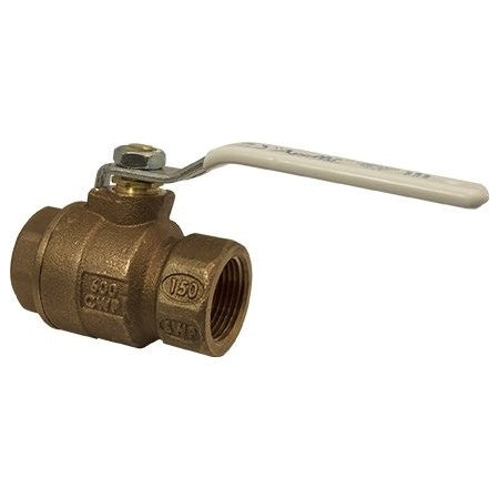 Apollo Valves 77CLF10701A - Manual 2-Way Ball Valve,NPT,Brass,Bronze