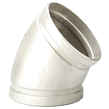 Gruvlok 1330006780 - SS,45 Elbow,10"Groovedx10"Grooved