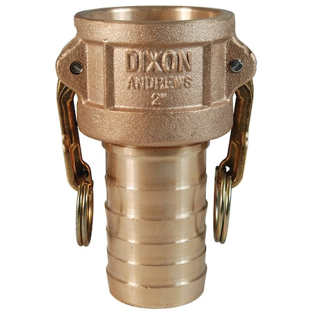 Dixon 400-C-BR - Cam/Groove Coupler x Hose,Shank,4",BR