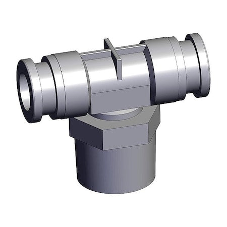 Smc KQG2T08-03S - Push-Fit Fitting,Union Tee
