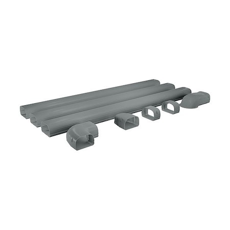 Mrcool MLG450-G - Line Cover,4 ft L,Gray