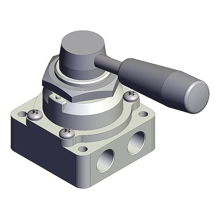 Smc VH211-02 - Hand Valve, Exhaust, VH, Three-Position