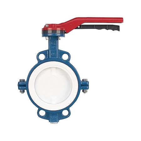 Ghibson 550P-12 - Butterfly Valve,12",FKM