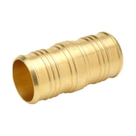 Zurn QQC74GX - Strt, Brass, Barbed 1 5/64", Barbed 3/4"