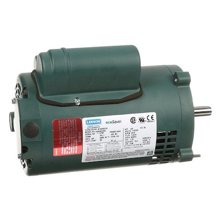 Leeson E100055.00 - Capacitor-Start/Run General Purpose Motor, 3/4 hp HP, 56 C Frame, 115/230 V AC Voltage