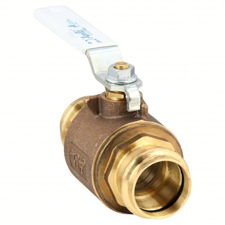 Apollo Valves 77WLF10701A - Manual 2-Way Ball Valve,Press,Bronze