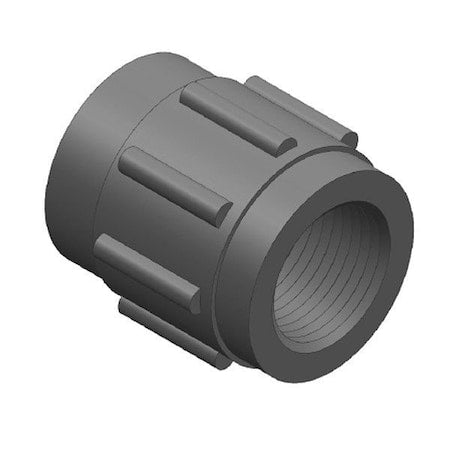 835060 - PVC, Straight, 6 in, 6 in NPT