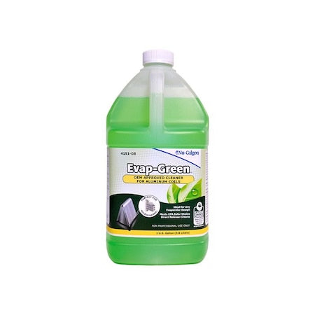 Nu-Calgon 4191-08 - Evaporator Cleaner,Liquid,1 gal,Straw