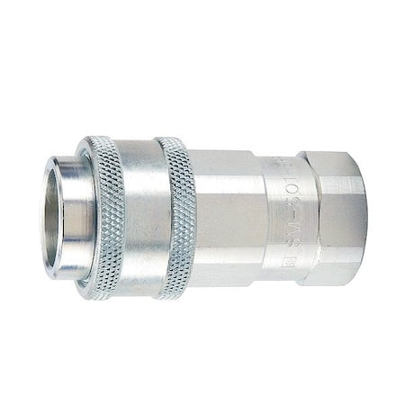 Parker SM-251-4FP - Coupler, Steel Body, Sleeve Lock, 1/4"-18 Thread Size