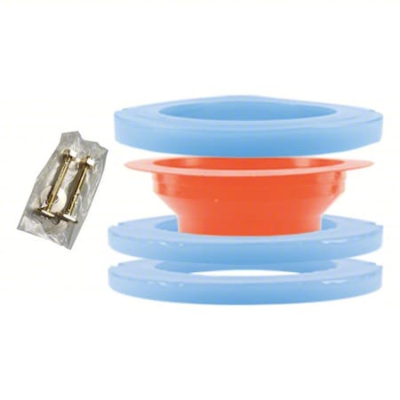 Sani Seal TFK-123 - Tight Seal Toilet Kit,1in L,1in W,Rubber