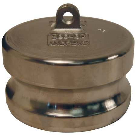 Dixon 400-DP-SS - Cam and Groove,Dust Plug 4",SS