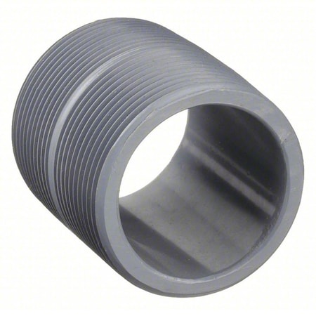 9861-171 - 1-1/4" MNPT x 2" TBE CPVC Pipe Nipple Sch 80
