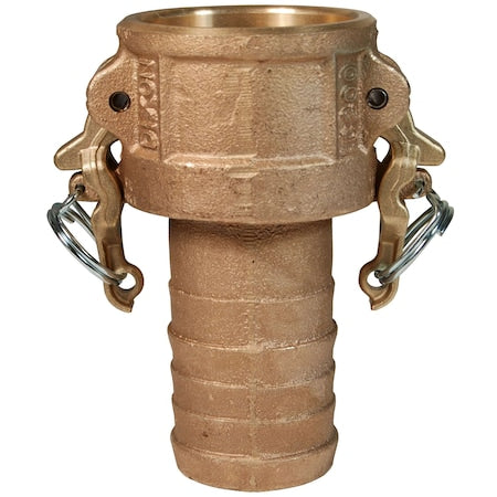 Dixon BC200 - Cam/Groove Coupler x Hose, Shank, 2", BR, Pipe Fitting Material: Brass