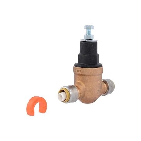 Sharkbite PVA08P-DSB-60 - Pressure Regulating Valve,1/2" Drive