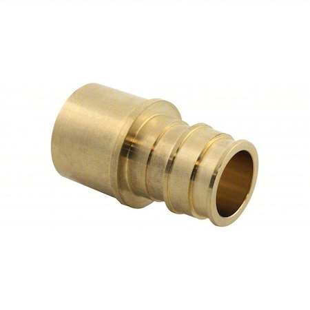 Uponor LF4512020 - Strt, Brass; Copper, Barbed 2", Cup 2"