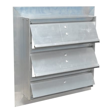 Canarm SX3210X10 - Motorized Damper,Aluminum,Square,18 ga
