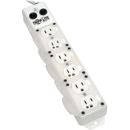 Tripp Lite PS-615-HG-OEMRA - Outlet Strip,White,13-3/4in,6 Outlets