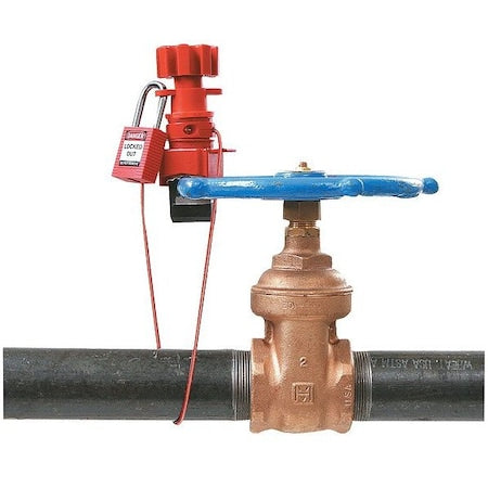 Brady 50924 - Lockout Valve Base,Fits Handle Size 1