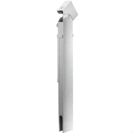 Leviton 1BH42-1S - 42.0" H, 6.0" D, 2.75" W, 3 R, 304 Stainless Steel