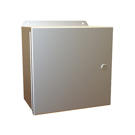 Hammond EJ10106AL - Latches Electrical Enclosure, 10 in H, 6 in D, 10 in W, 12, 13, 3 R, 4, 4 X, Aluminum