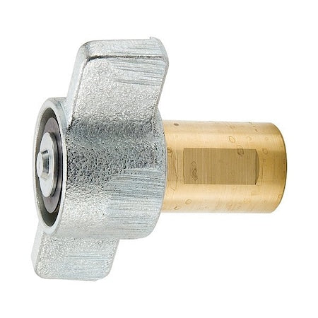 Parker 6125-12 - Coupler, Brass Body, Thread-to-Connect Lock, 3/4"-14 Thread Size