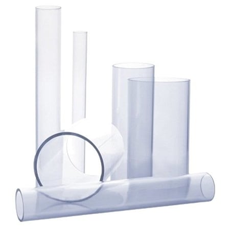H0800150PL1000 - Pipe Transparent1 1/2in Unthreaded,10ft L