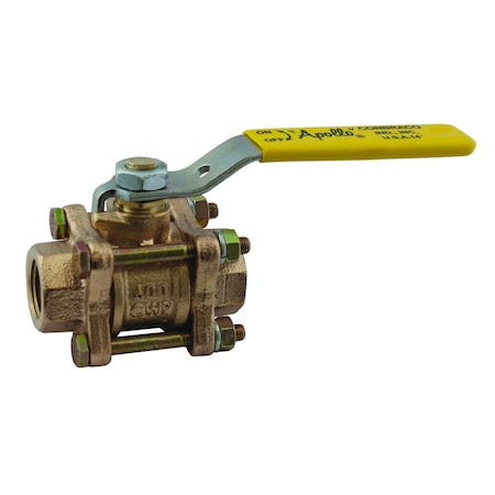Apollo Valves 8210801 - Manual 2-Way Ball Valve,NPT,Bronze