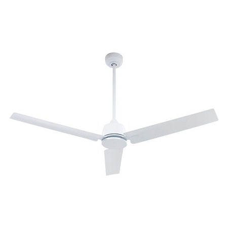 Dayton 855H25 - Ceiling Fan, White, 56 in Dia, 3 Blade