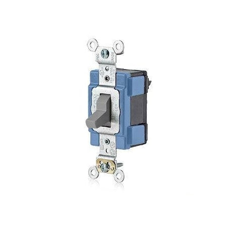 Leviton M1201-GY - Lev-Lok Toggle SP 15 A Extra HD Gray