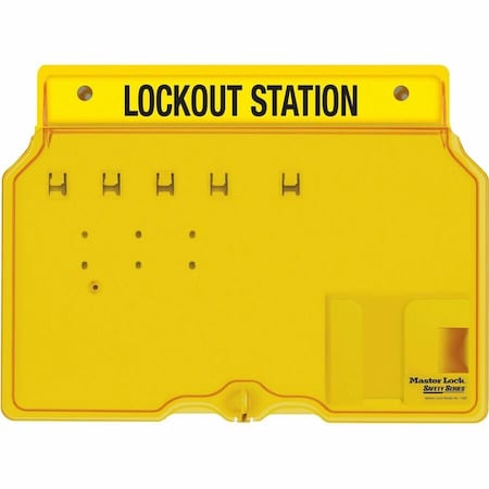 Master Lock 1482B - Lockout Station,Unfilled,12-1/4 In H
