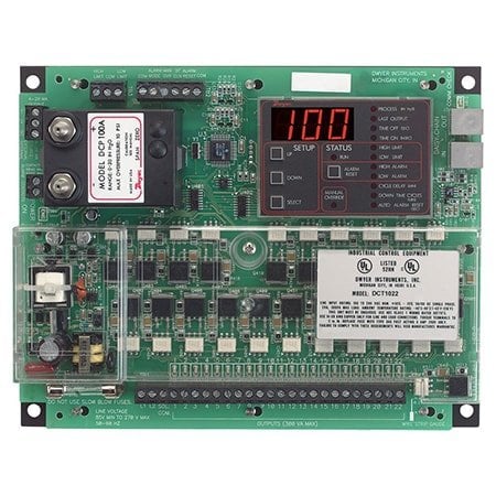 Dwyer Instruments DCT1010 - Master controller, 10 channels.