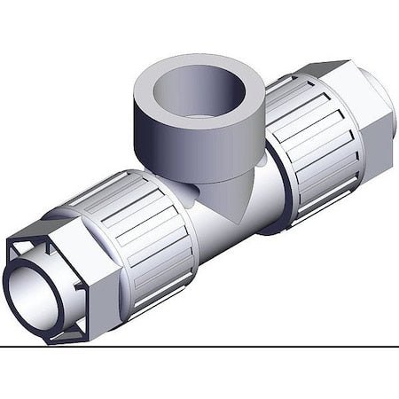 Smc LQ3B5C-FN - High Purity Fitting,Adapter,PFA,Tee
