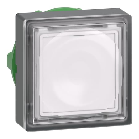 Schneider Electric ZB5CW313 - Illuminated Push Button Operator, 22 mm, White