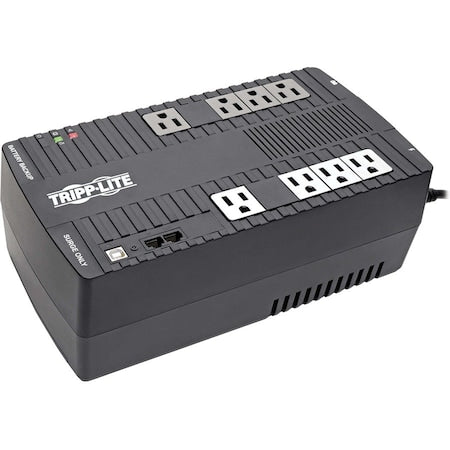 Tripp Lite AVR700U - UPS System, 700 VA, Line Interactive, Out: 110/115/120 V AC In: 120 V AC