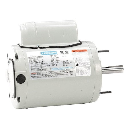 Leeson A099250.00 - Farm Duty Motor, Permanent Split Capacitor, 1/2 HP, 115/230 V AC, 825 Nameplate RPM, 48 YZ Frame