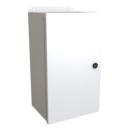 Hammond EJ1486LG - Latches Electrical Enclosure, 14 in H, 6 in D, 8 in W, 12, 13, 3 R, 4, Steel