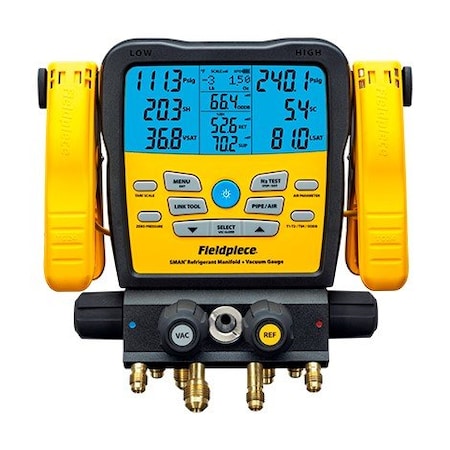 Fieldpiece SM482V - Manifold Gauge Set, 5 in Gauge, Digital
