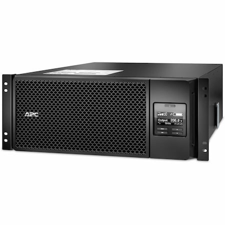 Apc SRT6KRMXLT - UPS System, 6000 VA, Online/Double Conversion, Out: 208/240 V AC In: 208/240 V AC