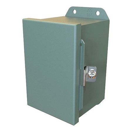 Hammond HJ644HLP - Clamps Electrical Enclosure, 6 in H, 4 in D, 4 in W, 12, 13, 3 R, 4, Steel