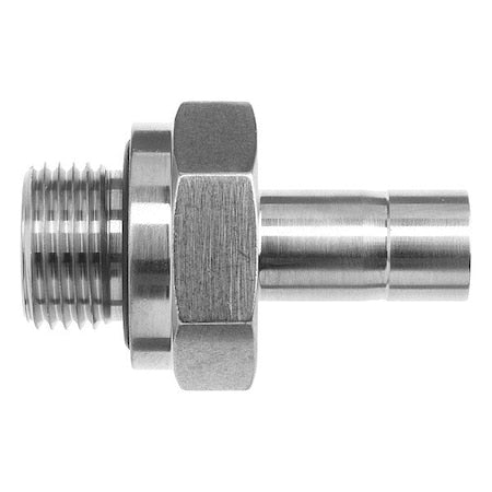 Brennan Industries NS2429-08-08-SS - Strt, SS, Tube Stub 1/2 in, ORB 3/4 in