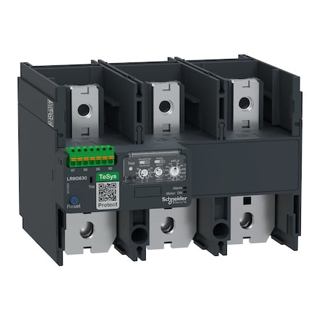 Schneider Electric LR9G630 - Thermal Overload Relay, 1 NC/1 NO, 160 A Min current, 630 A Max current, 500 V AC