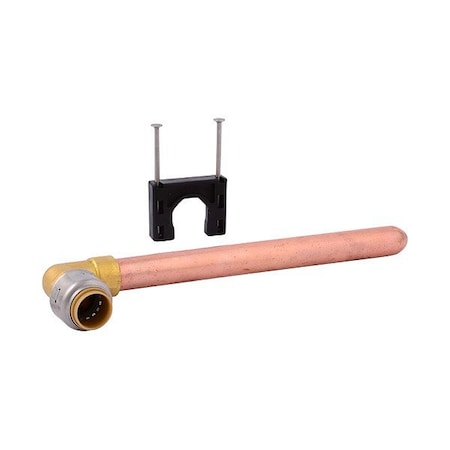 Sharkbite UR351A - Cap, Brass, Push-to-Connect 5/8 in